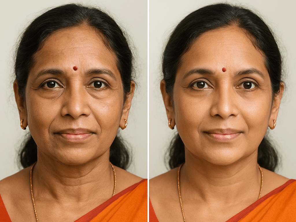 Anti Aging Before & After Result 1