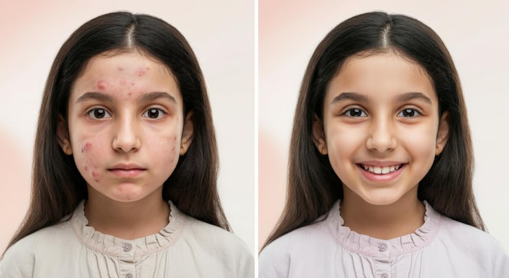Chickenpox Scars Before & After Result 1